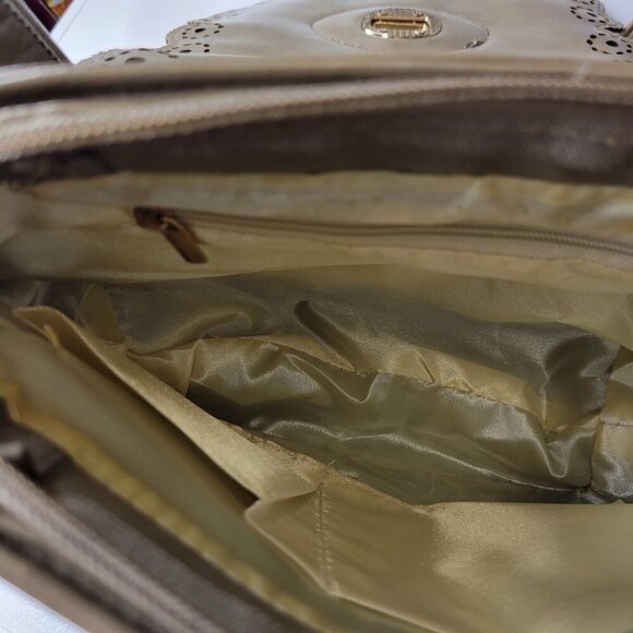 Tan Crossbody Casual Everyday Small Handbag - Picture 8 of 8